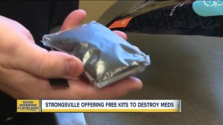 Strongsville fire, police offer free DETERRA packets to safely get rid of prescription medications