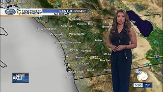 10News Pinpoint Weather with Meteorologist Angelica Campos