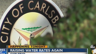 Carlsbad is raising water rates again