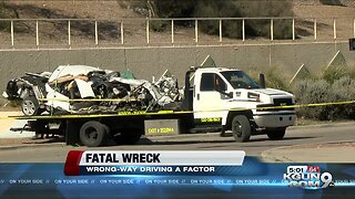Wrong way driving a factor in fatal wreck