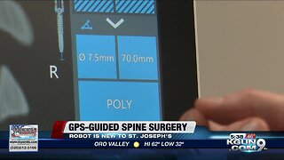 GPS-guided spine surgery robot