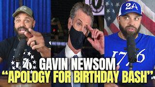 Gavin Newsom Apology For Birthday Bash