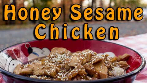 Dutch Oven Honey Sesame Chicken