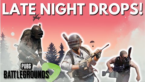 CASE OF THE LATE NIGHT DROPS! | PUBG Adventures Cont.