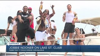 Thousands gather on Lake St. Clair for Jobbie Nooner