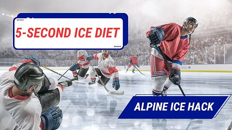 The 5 Second Ice Diet for Rapid Weight Loss: Alpine Ice Hack Explained!