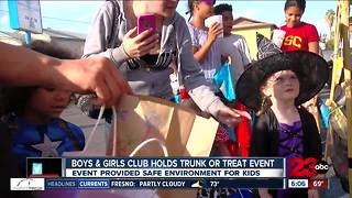 Boys and Girls' Club hosts trunk-or-treat event
