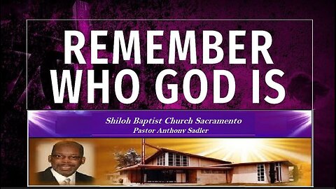 01-07-2024 Shiloh Baptist Church Sacramento Pastor Anthony Sadler