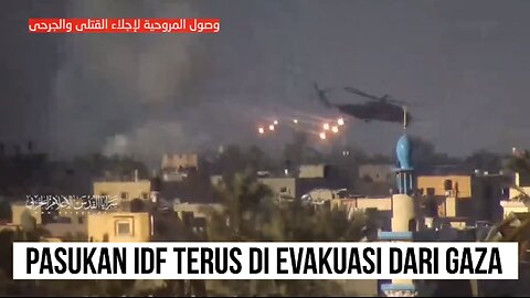 Hujan Mortir & Roket PIJ Dimulai - Heli Medevac IDF Langsung Datang