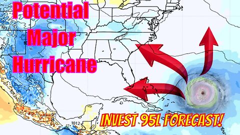 Potential Major Hurricane Coming From Invest 95L - The WeatherMan Plus
