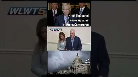 Mitch McConnell Freezes Up Again When Asked About Running For Re-Election