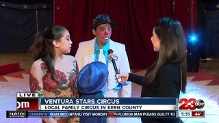 Family owned circus in Delano