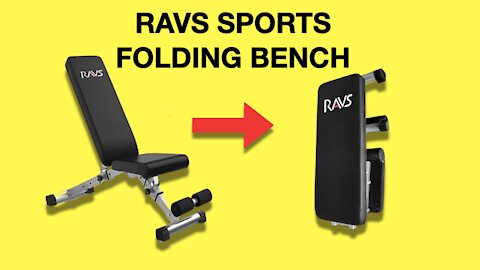 Ravs Sports Folding Adjustable Weight Bench Review