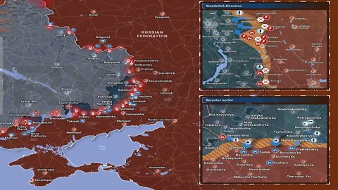Ukraine War Rybar Update, Events and Battles at the end of Oct 13, 2022