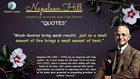 Unlock Success Secrets: NAPOLEON HILL QUOTES Revealed! #napoleonhillquotes #successmindset