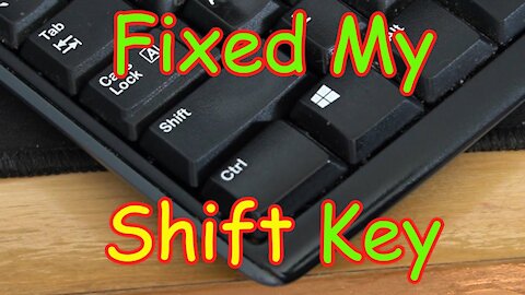 How To Fix Shift Key on Keyboard