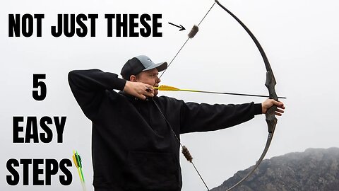 How To: SUPER SILENCE Your Recurve Bow
