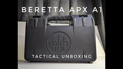 Beretta APX A1 Tactical Unboxing