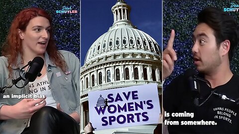 Lia Thomas launches FULL ATTACK on WOMEN who want to PROTECT women's sports! Calls them TRANSPHOBES!