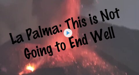 Pray For La Palma: This Will Be a Crucial Week Coming Up For the Little Island Under Satanic Attack