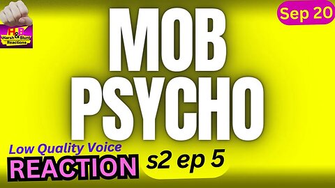 Mogami seeking validation through Shigeo? | s2 ep 5 mob psycho anime reaction theory harsh&blunt