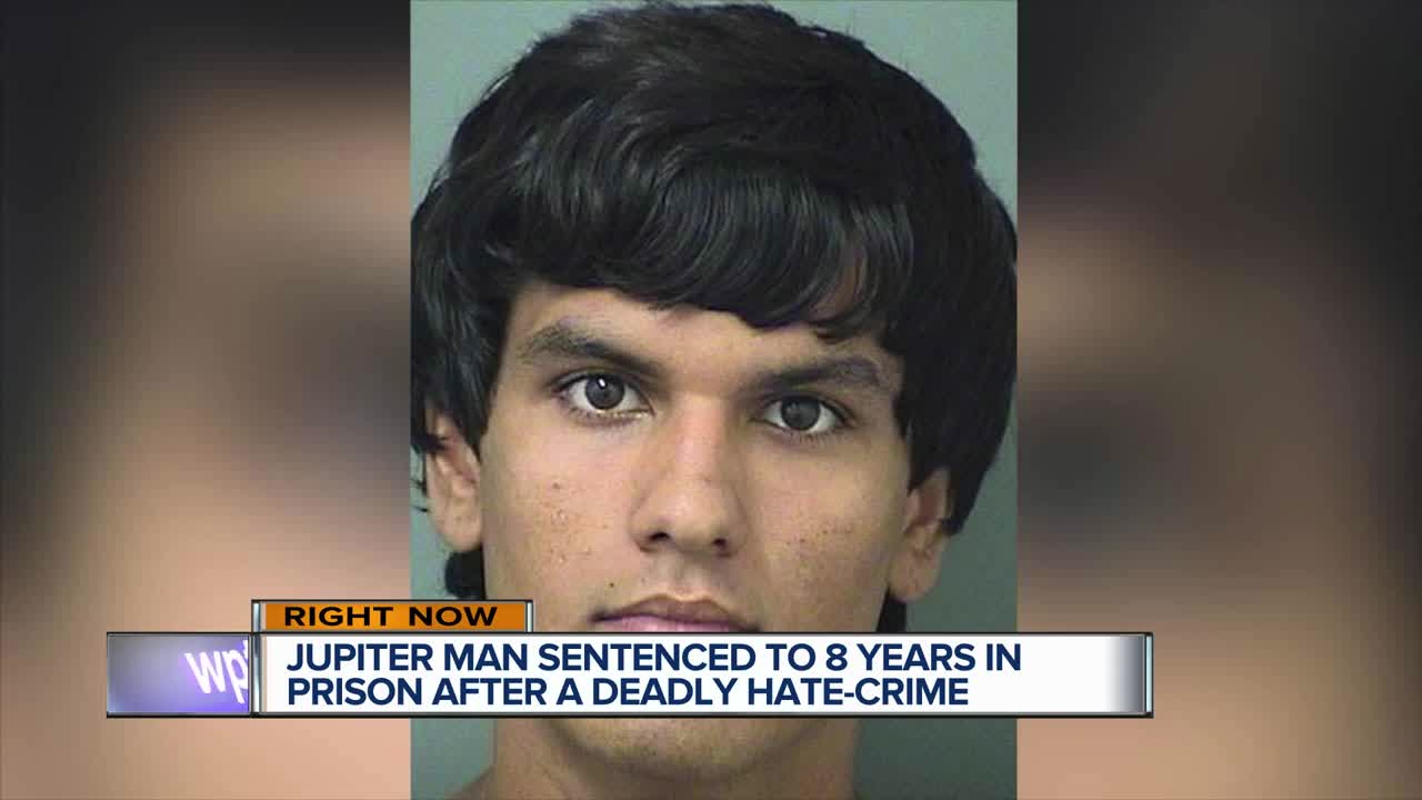 Jupiter man gets 8 years in prison for fatal hate-crime attack