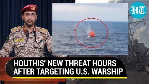 Houthi Leader Says 'New Battle With USA' Has Begun, Hours After Drone Attack Bid On American Warship