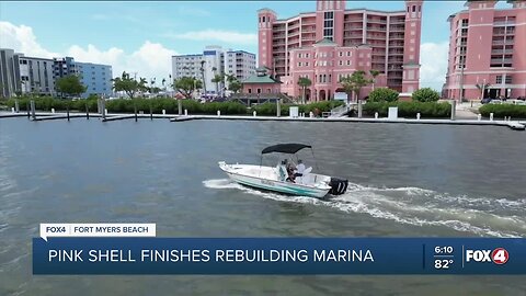 Pink Shell Resort finishes rebuilding marina