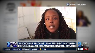 Election for Baltimore Teachers Union president contested