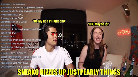Sneako RIZZES UP JustPearlyThings on Rumble Live!!