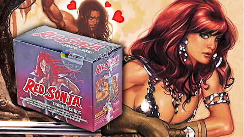 Valentines Day Special: 2012 Red Sonja Trading Card Box!