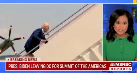 Joe Biden Trips While Boarding Air Force One… AGAIN!