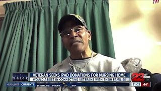 Local veteran seeks tablet, iPad donations from the community to help veterans stay connected