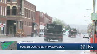 Power outages in Pawhuska