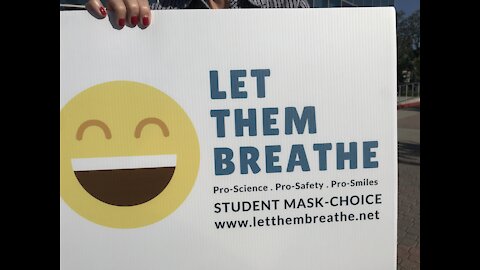 Student Mask Choice Rally - Poway - San Diego - July 20, 2021