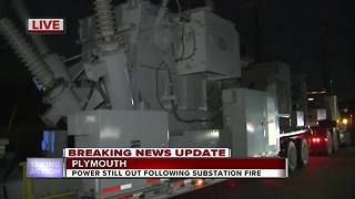 Thousands without power after explosion at DTE Energy power substation