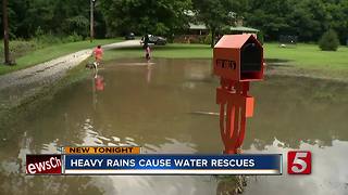 Flooding Closes Roads In Lawrence, Perry Co.