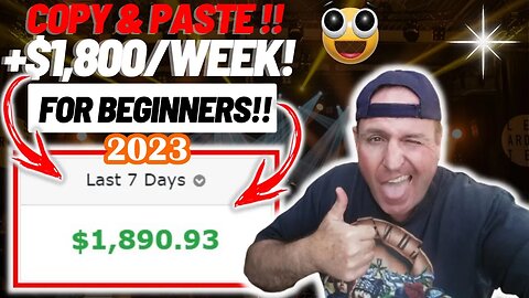 Use This COPY-PASTE Method To Earn +$1,800/WEEK! (Make Money Online For Beginners)