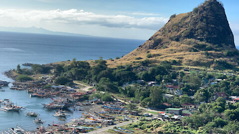 Beautiful view of boats in a cove!