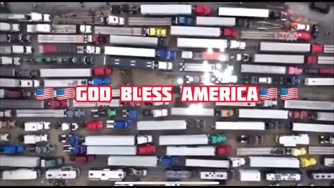 Amazing Drone Footage from USA Freedom Convoy!!