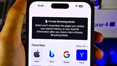 How To Enable Private Browsing in Safari on iPhone