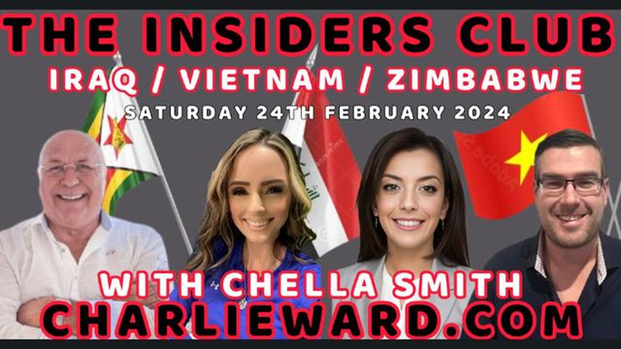 IRAQ / VIETNAM / ZIMBABWE UPDATES WITH CHARLIE WARD, CHELLA SMITH, PAUL ...