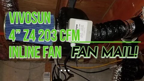 Gear Review Vivosun Z4 4 inch inline fan 203 cfm