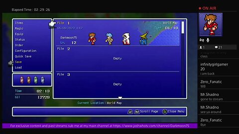 Darkmoon75 Plays Final Fantasy 1 Pixel Remaster - 01