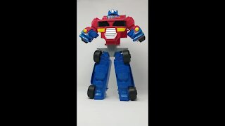 Optimus Prime Playskool Heroes Transformers Rescue Bots 15" Toy