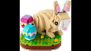 Easter Bunny Lego Unboxing and Speed Build 40463