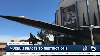 Air and Space Museum reacts to restrictions