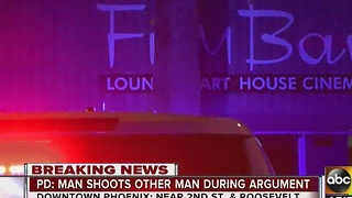 Man shot outside of Film Bar in Phoenix