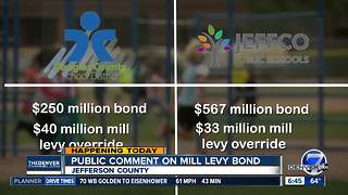 School bond & mill levy overrides