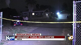 Gunfire erupts after argument between landlord and tenant in Vista